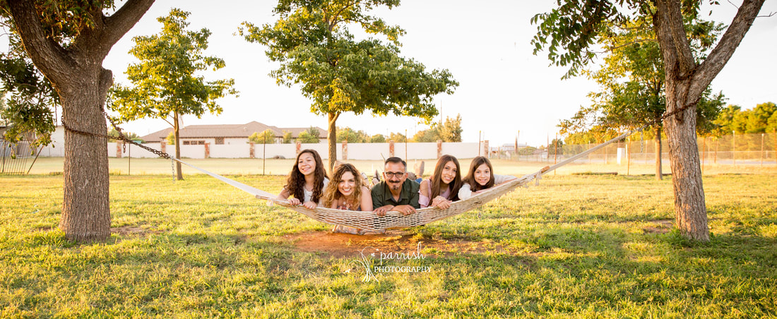 Family in a hammock 